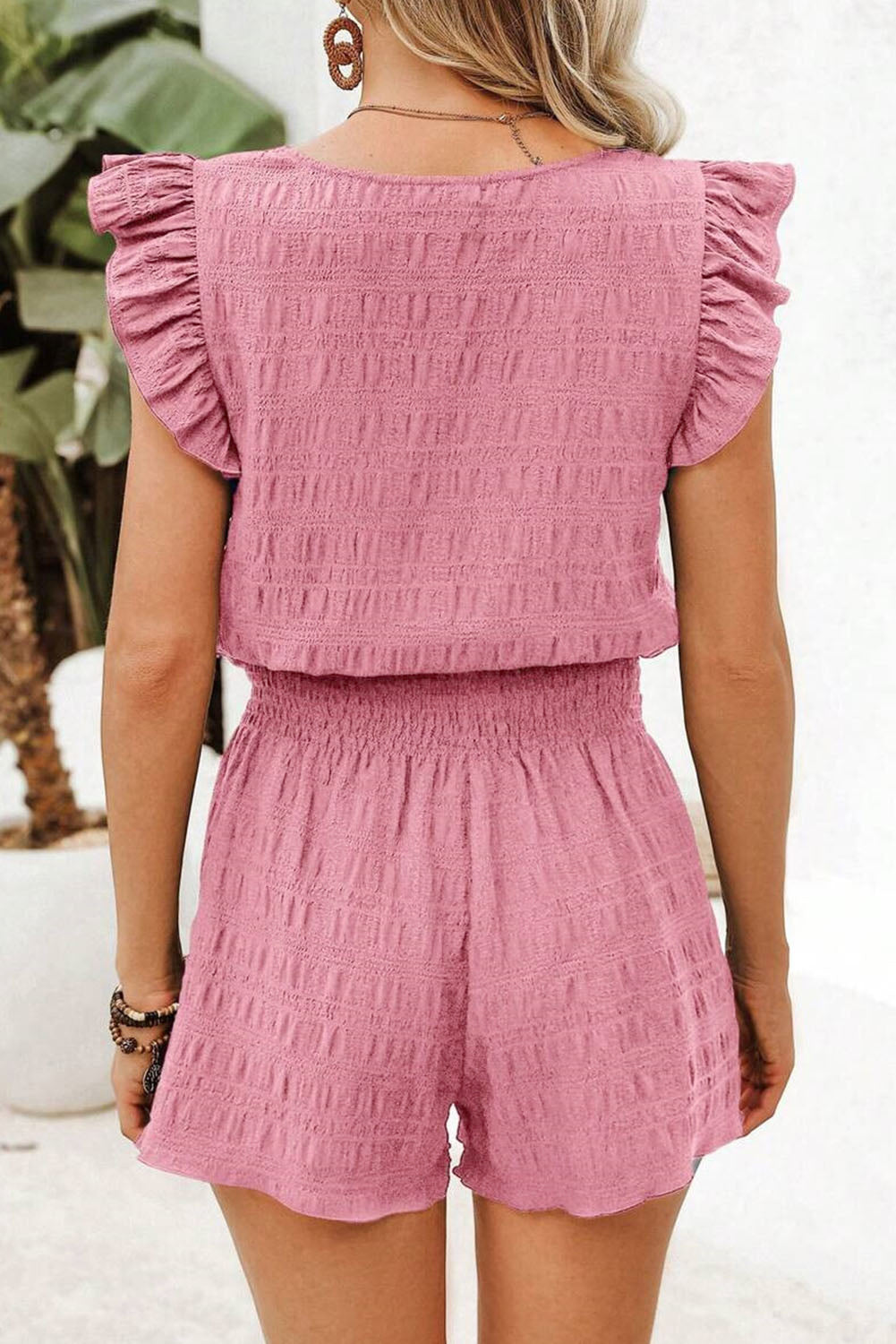 High Waist Shorts Set