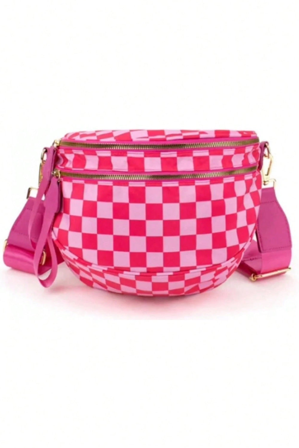 Wide Strap Large Crossbody Bag