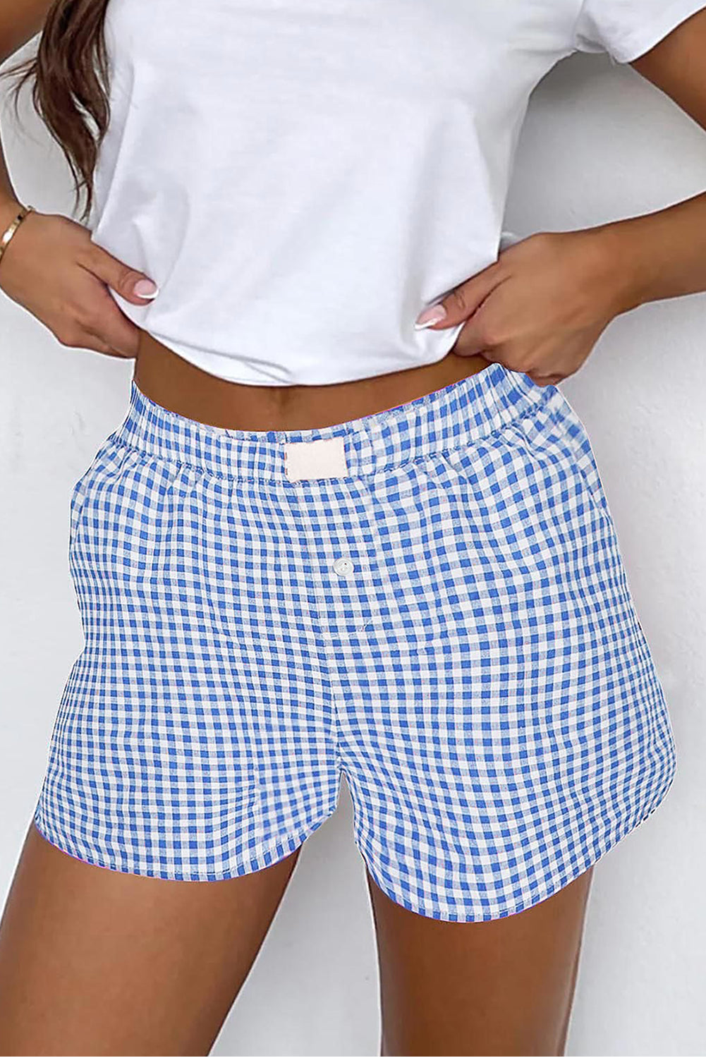 Vintage High Waisted Loose Shorts