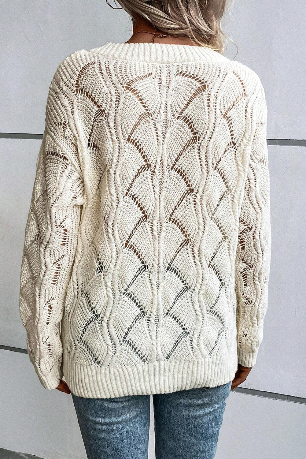 Drop Shoulder Sweater