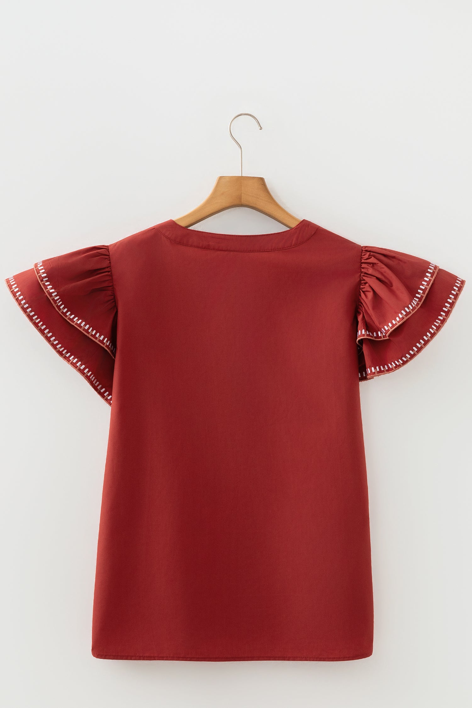 Flutter Sleeve Blouse