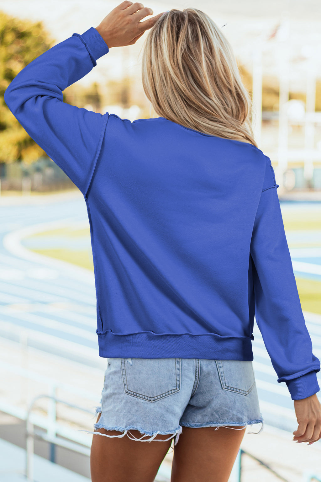 KENTUCKY Reversible High Neck Sweatshirt