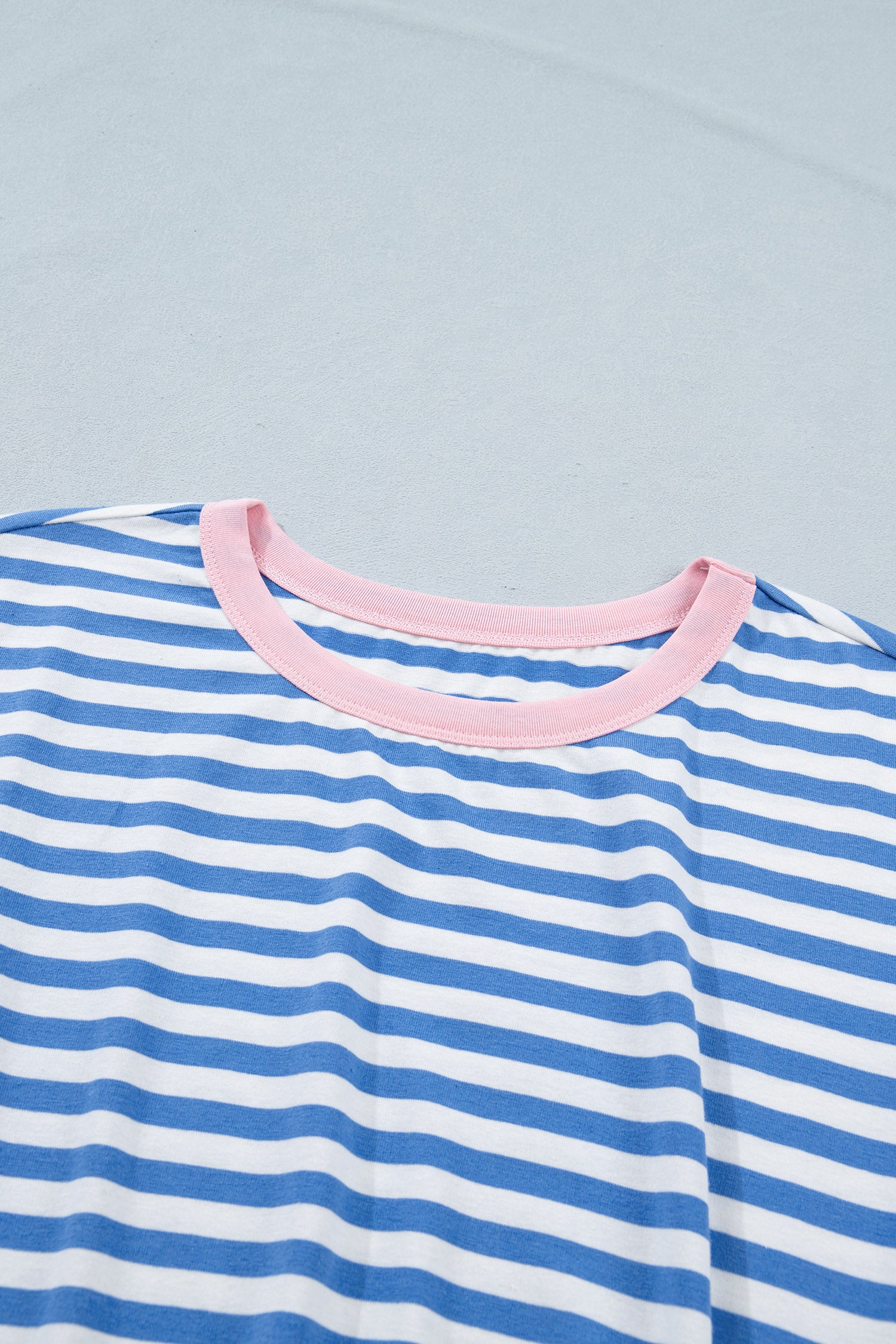 Striped T Shirt Mini Dress