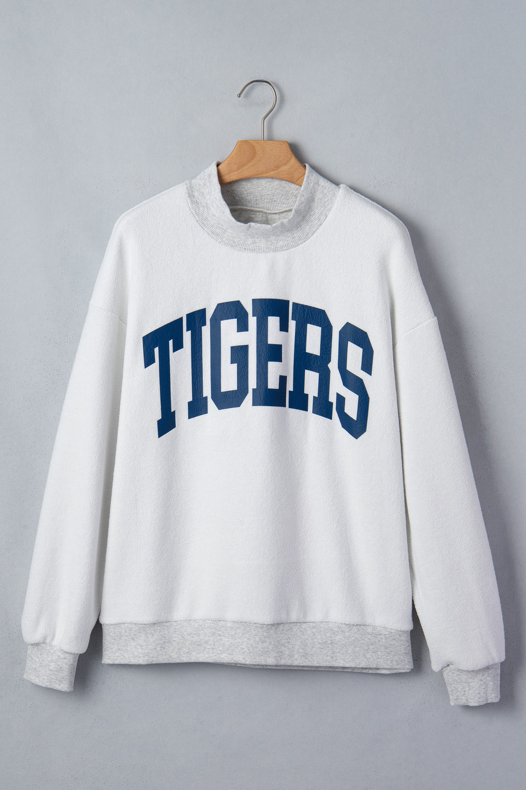 AU/TIGERS Reversible Mock Neck Sweatshirt