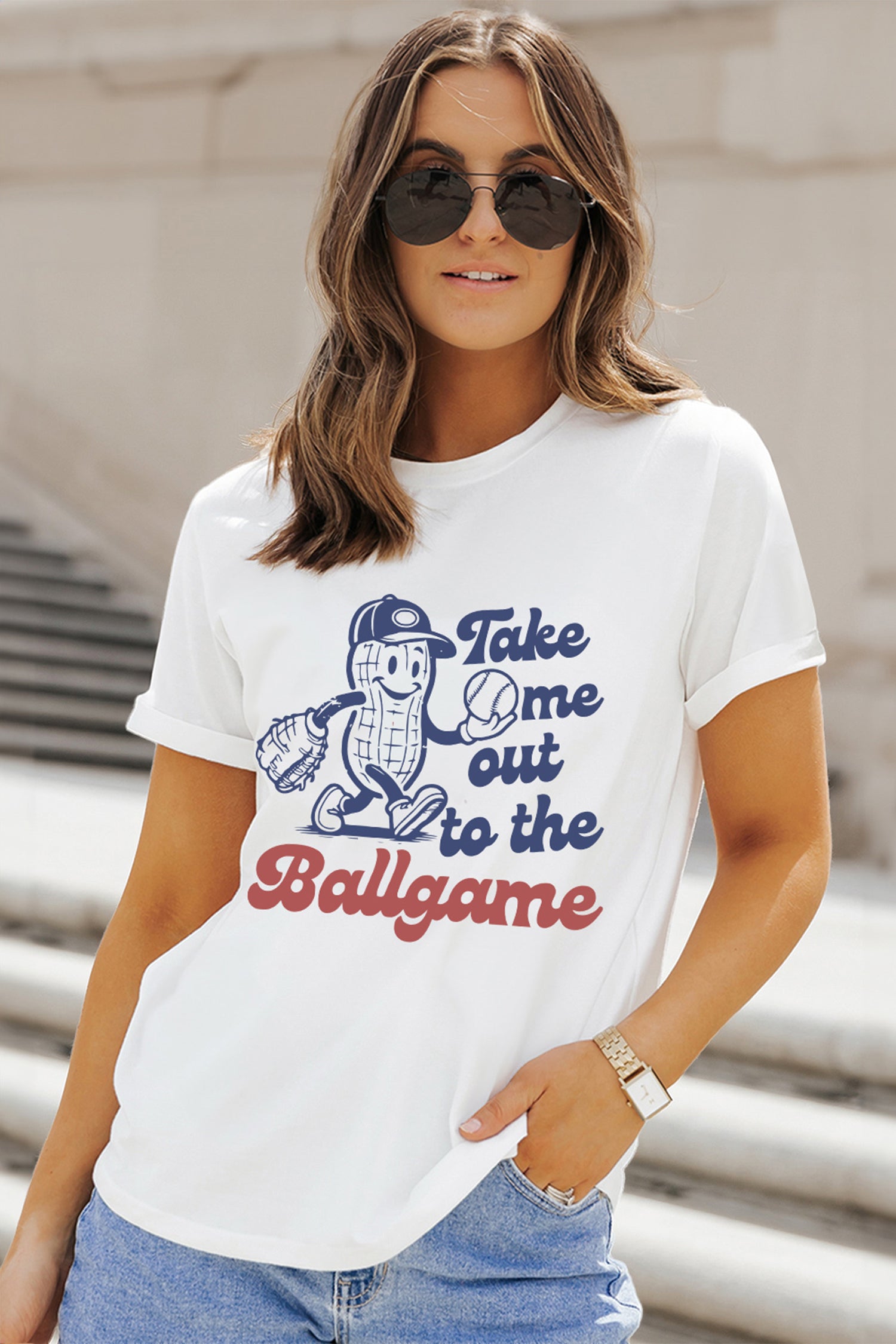 Take me out to the Ballgame T Shirt