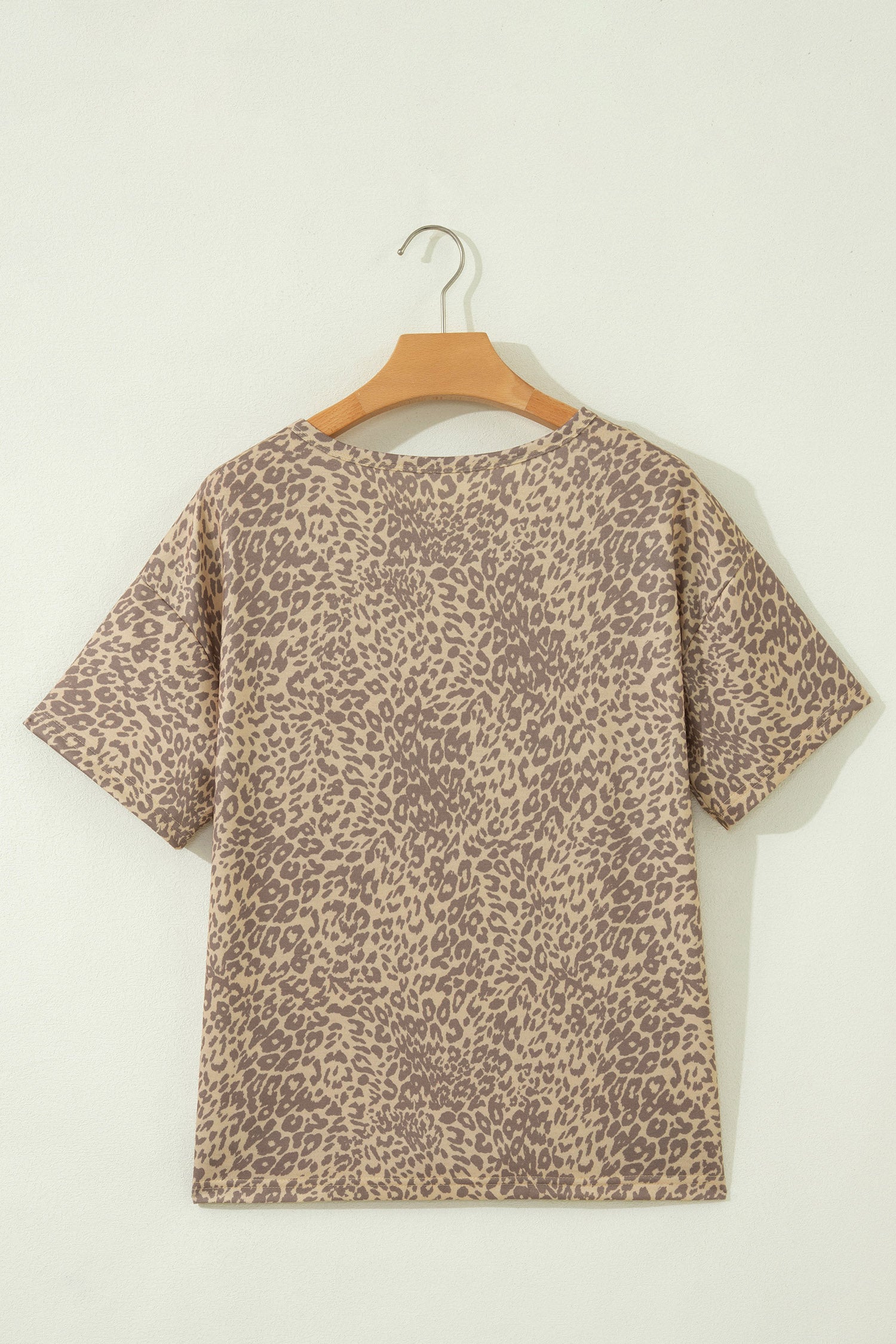 Leopard Retro Studded Star Loose Tee