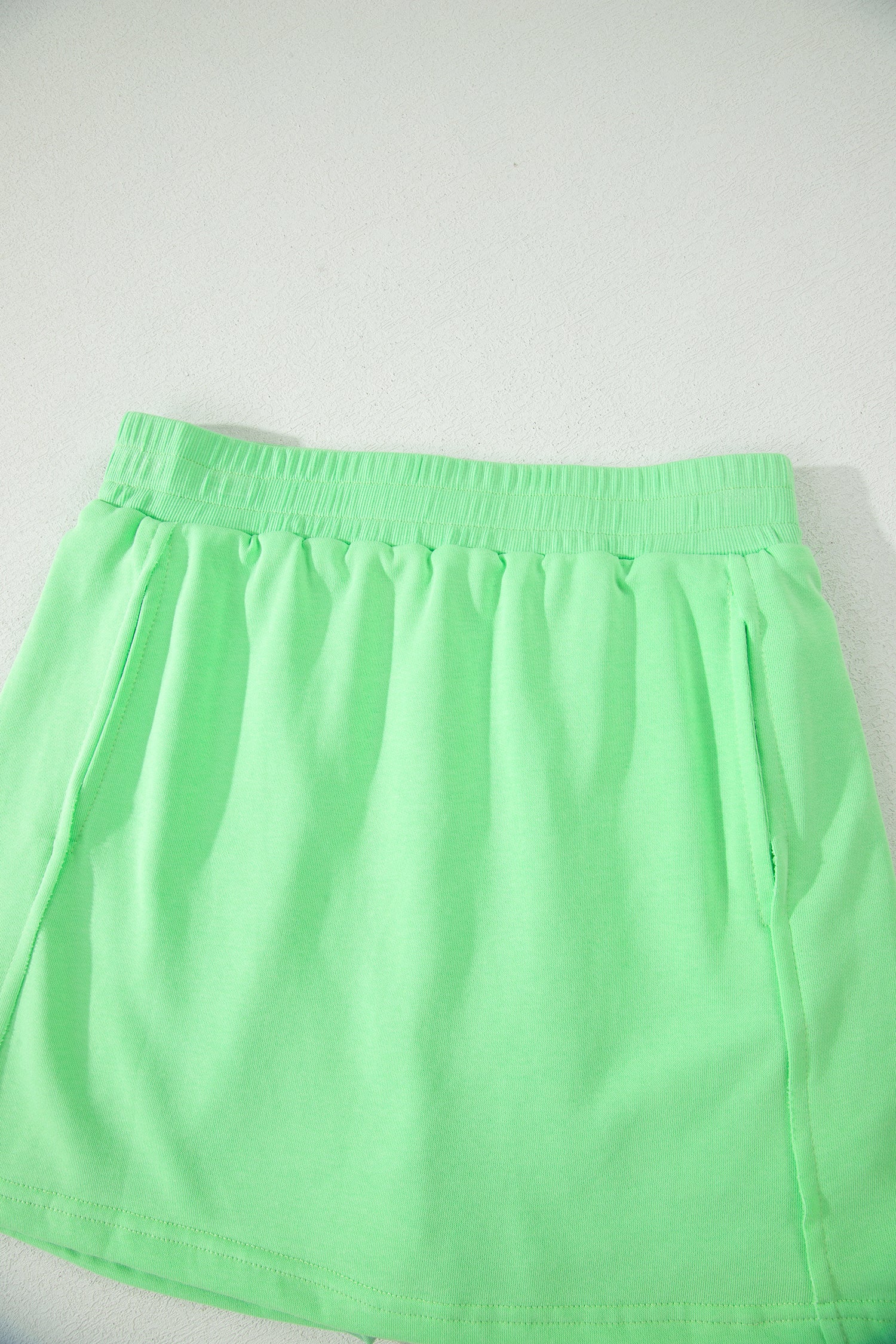 Tank Top Elastic Waist Mini Skort 2pcs Outfit