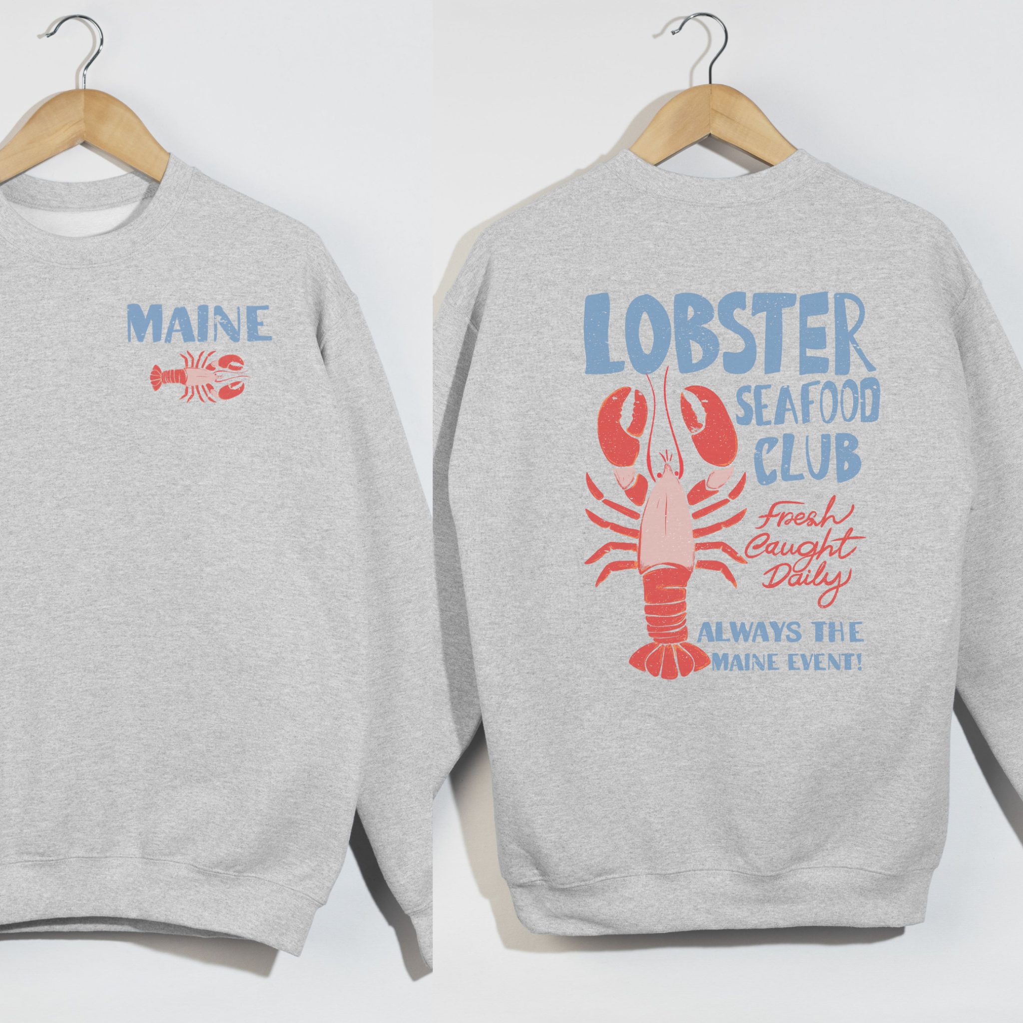 Seafood Club Crewneck Sweatshirt