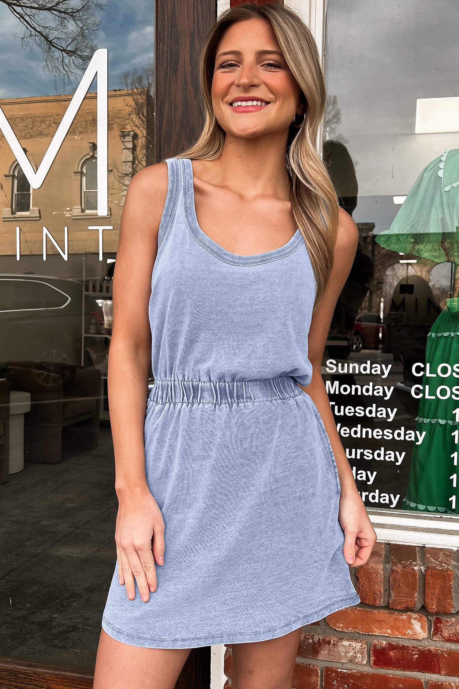 Sleeveless Mini Dress