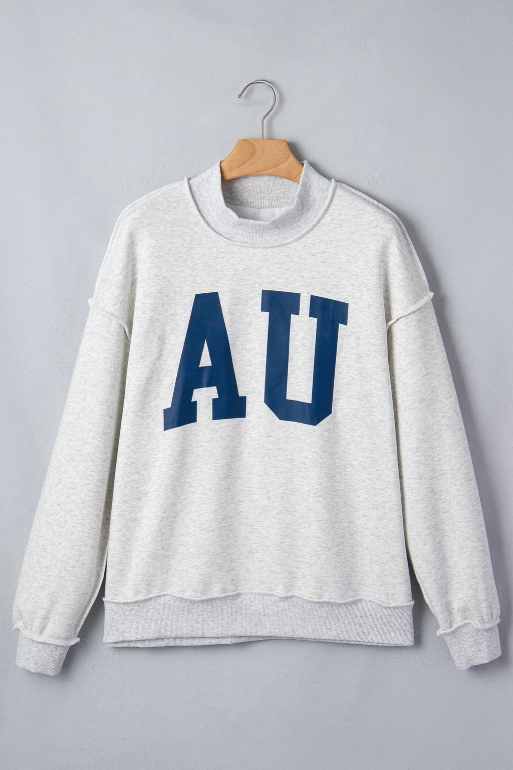 AU/TIGERS Reversible Mock Neck Sweatshirt