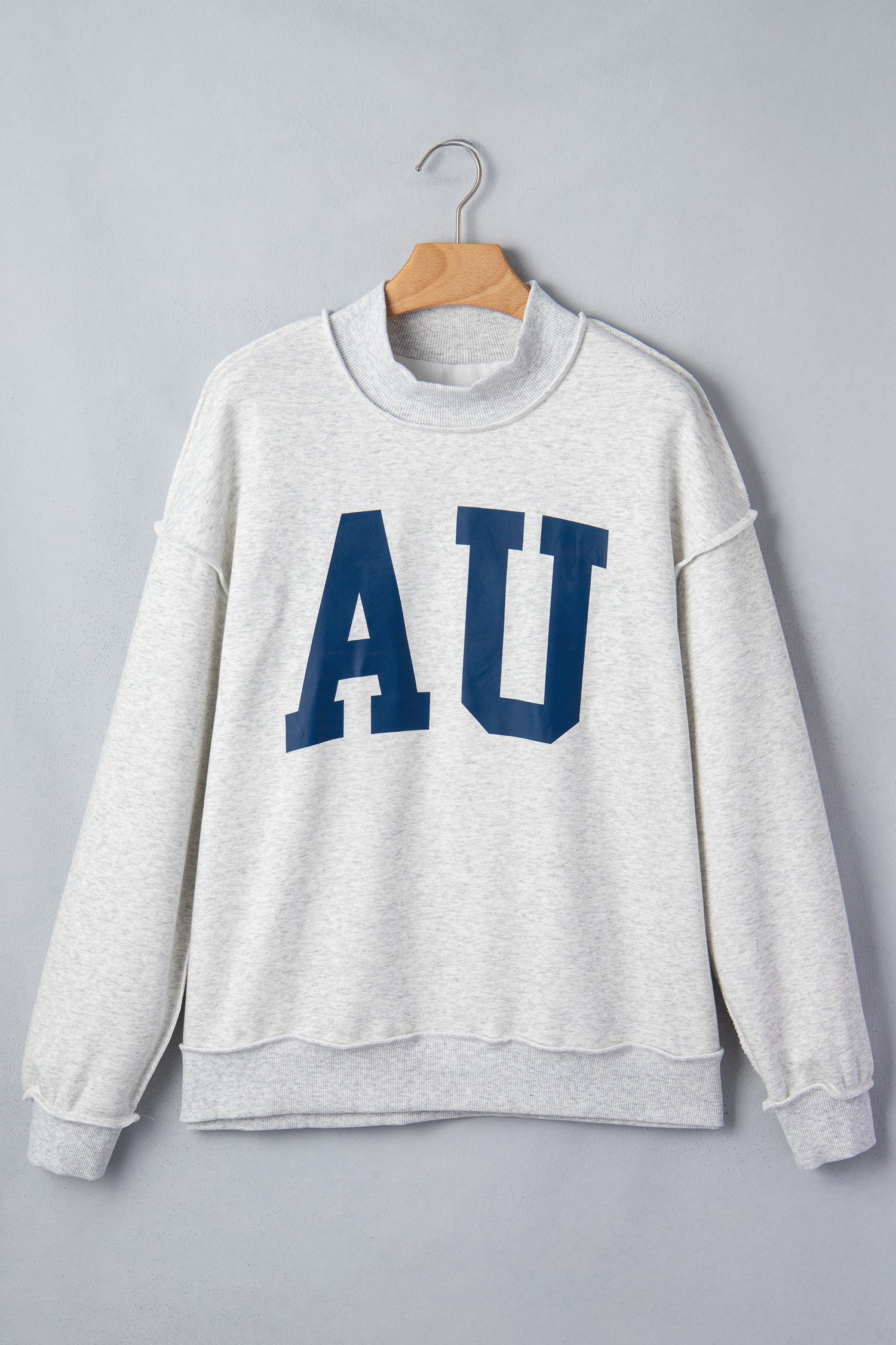 AU/TIGERS Reversible Mock Neck Sweatshirt