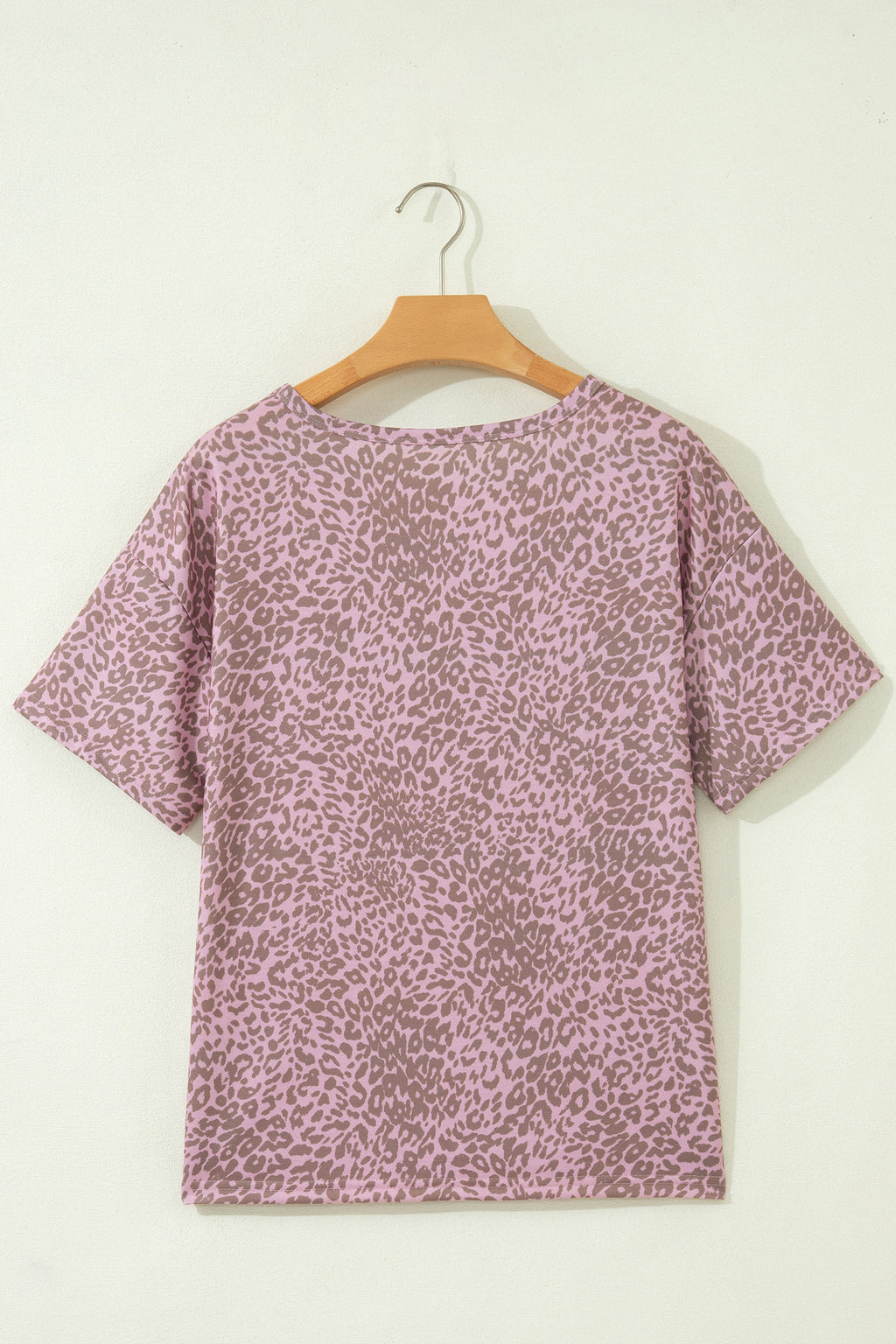Leopard Retro Studded Star Loose Tee