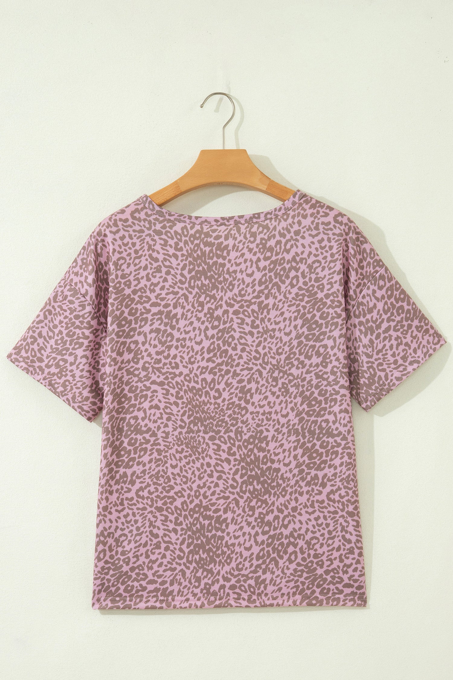 Leopard Retro Studded Star Loose Tee