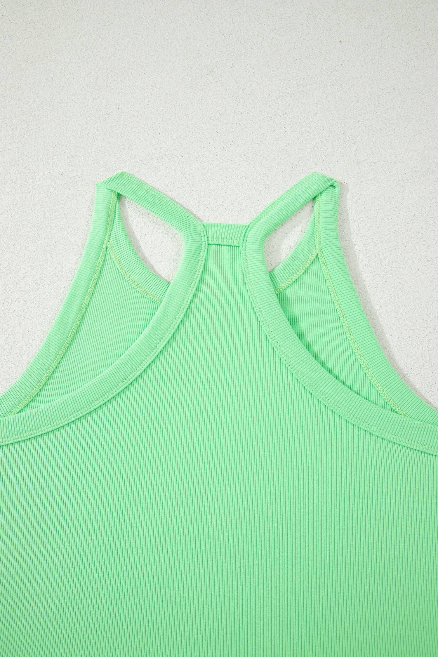 Tank Top Elastic Waist Mini Skort 2pcs Outfit