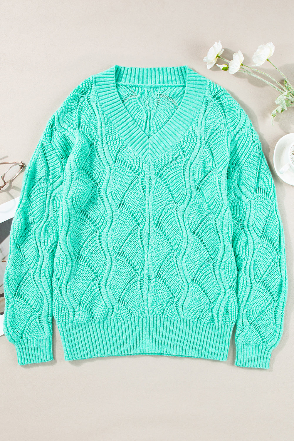 Drop Shoulder Sweater