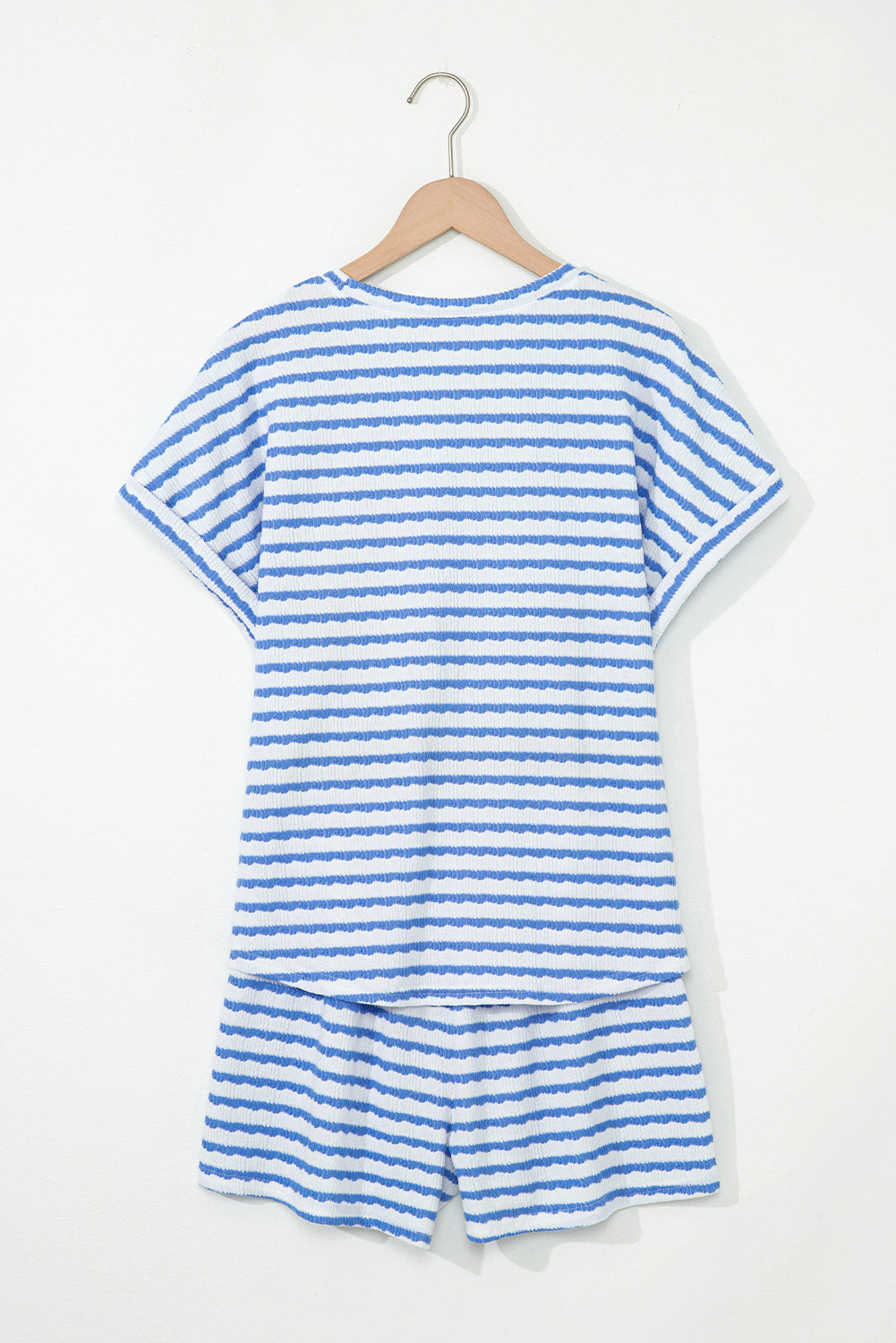Short Sleeve Top and Pocket Shorts Set