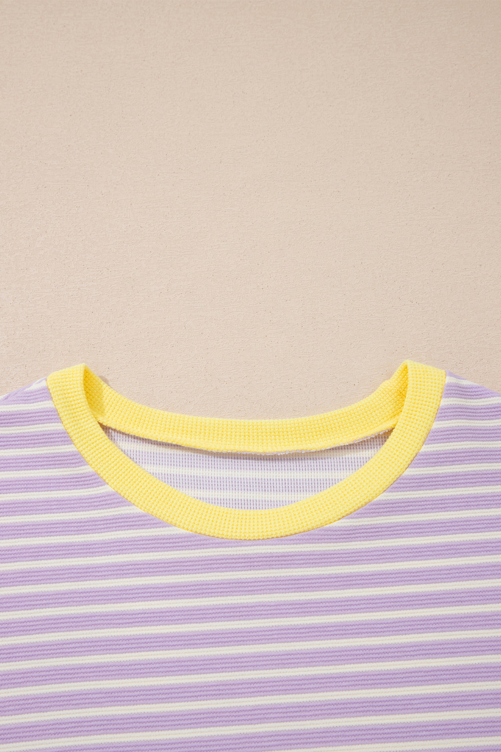 Stripe Purple and Yellow Shirt
