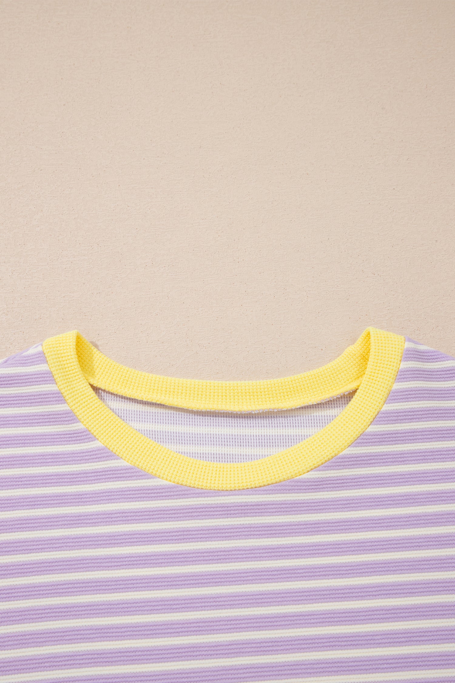 Stripe Purple and Yellow Shirt