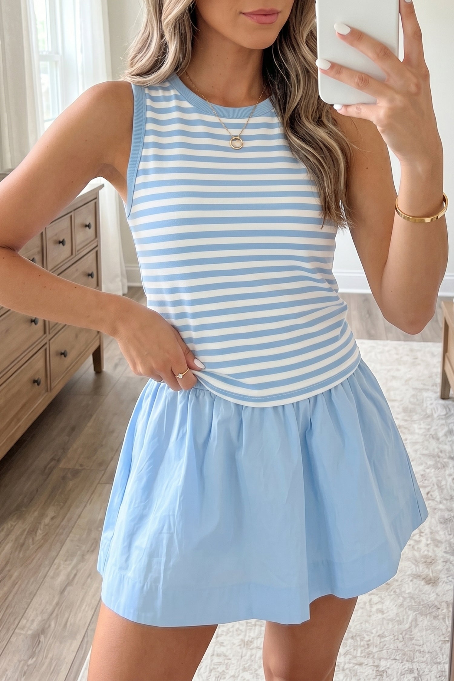 Ruffle Mini Skort Set