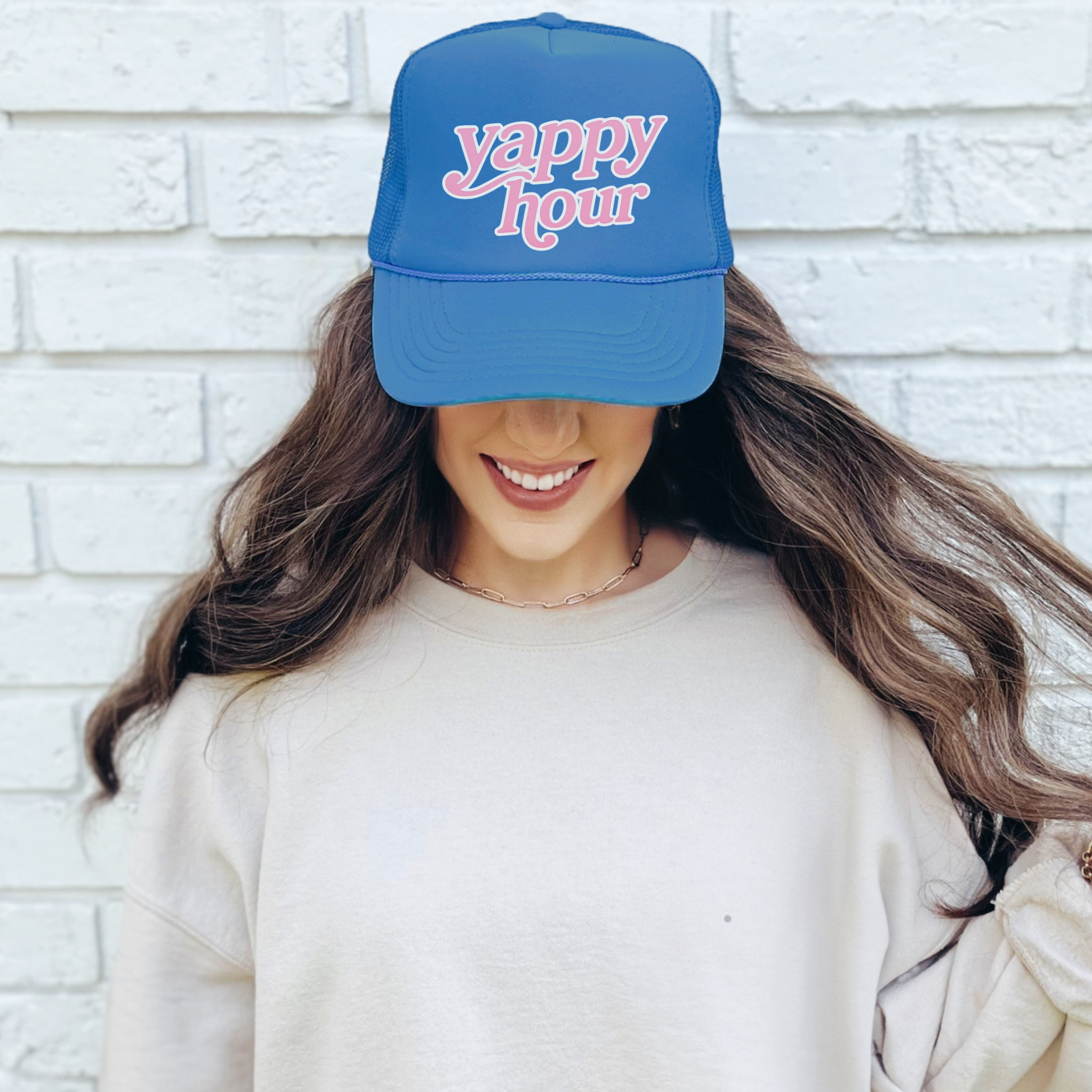Yappy Hour Foam Trucker Hat