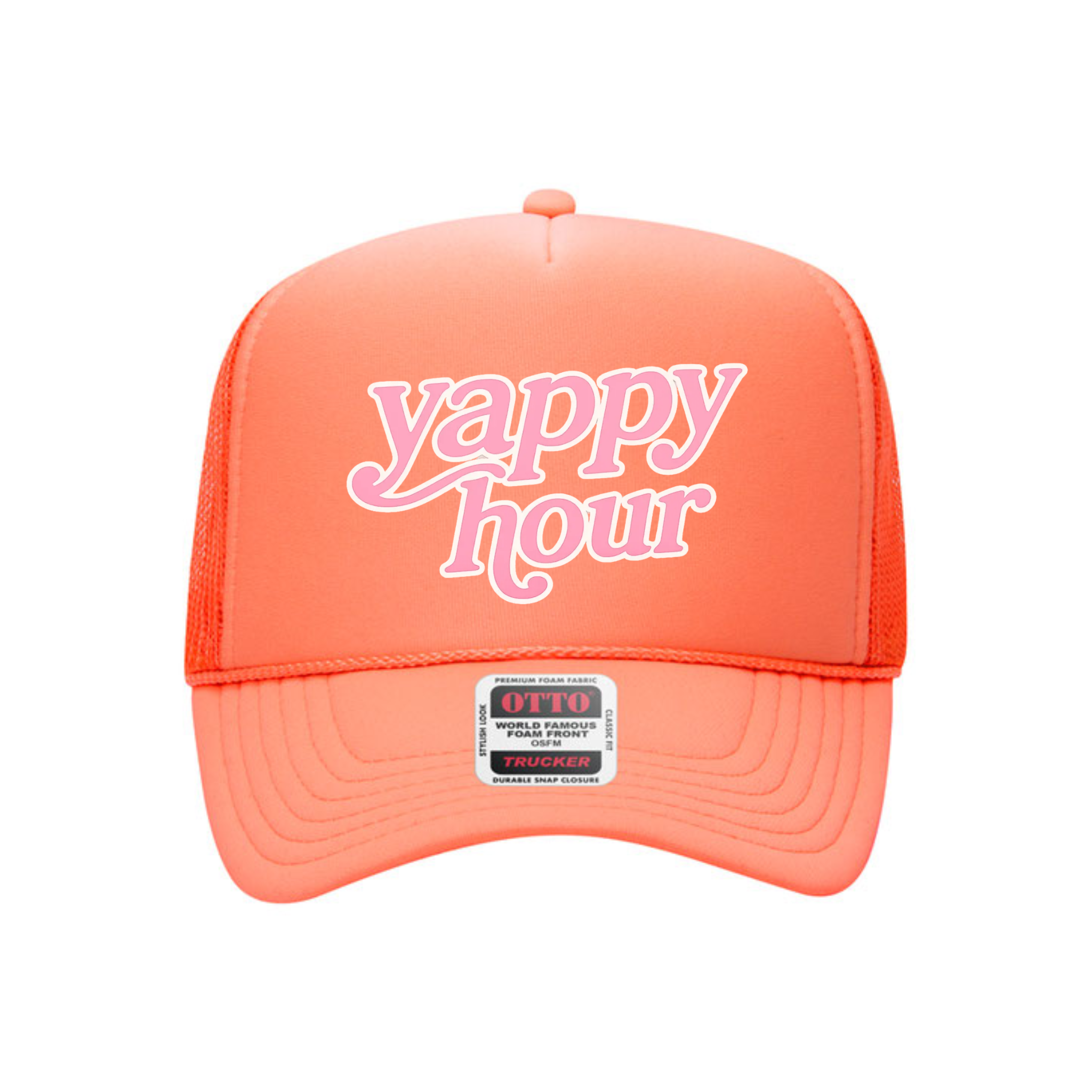 Yappy Hour Foam Trucker Hat