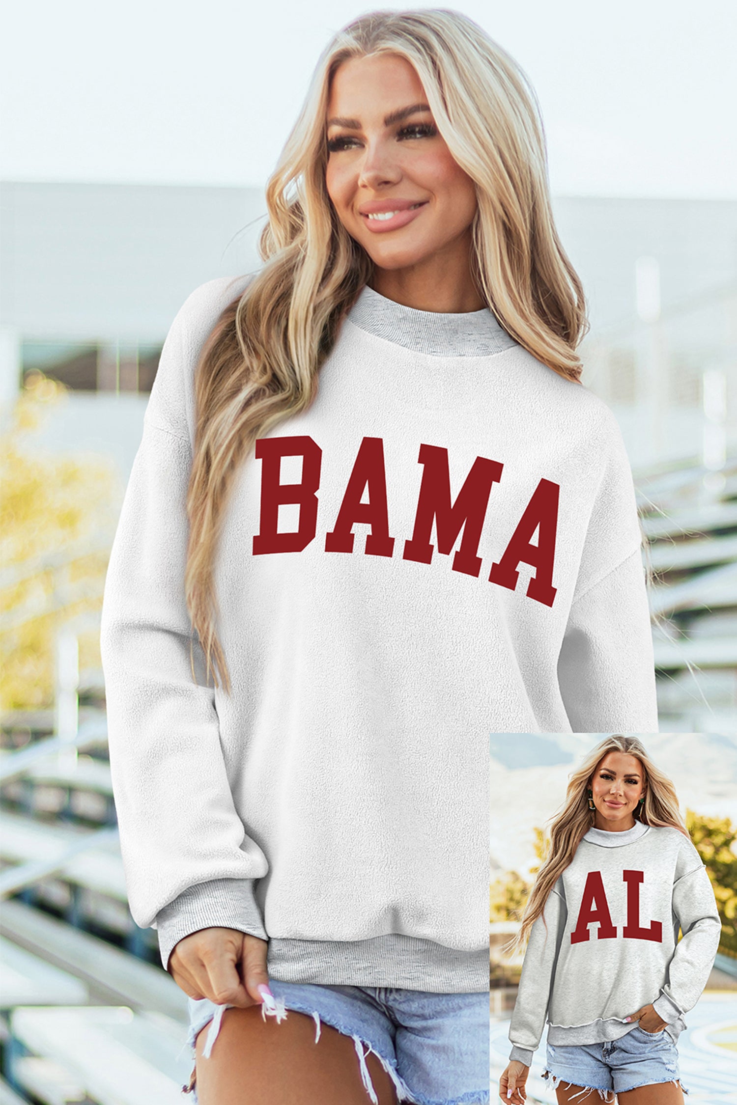 ALABAMA Reversible Sweatshirt