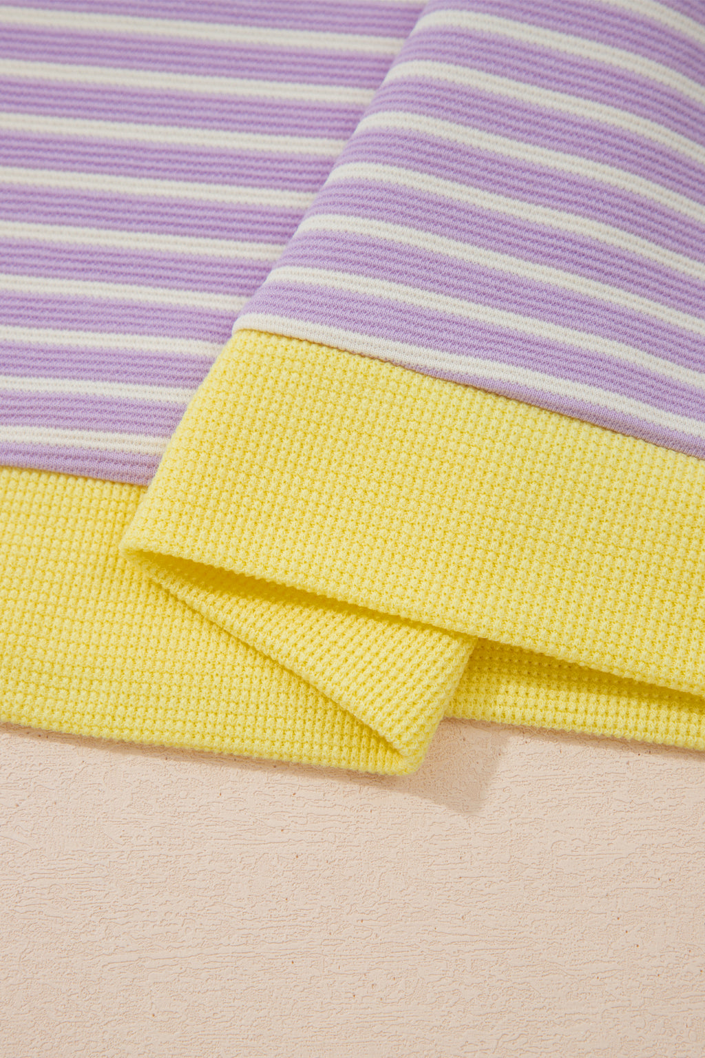 Stripe Purple and Yellow Shirt