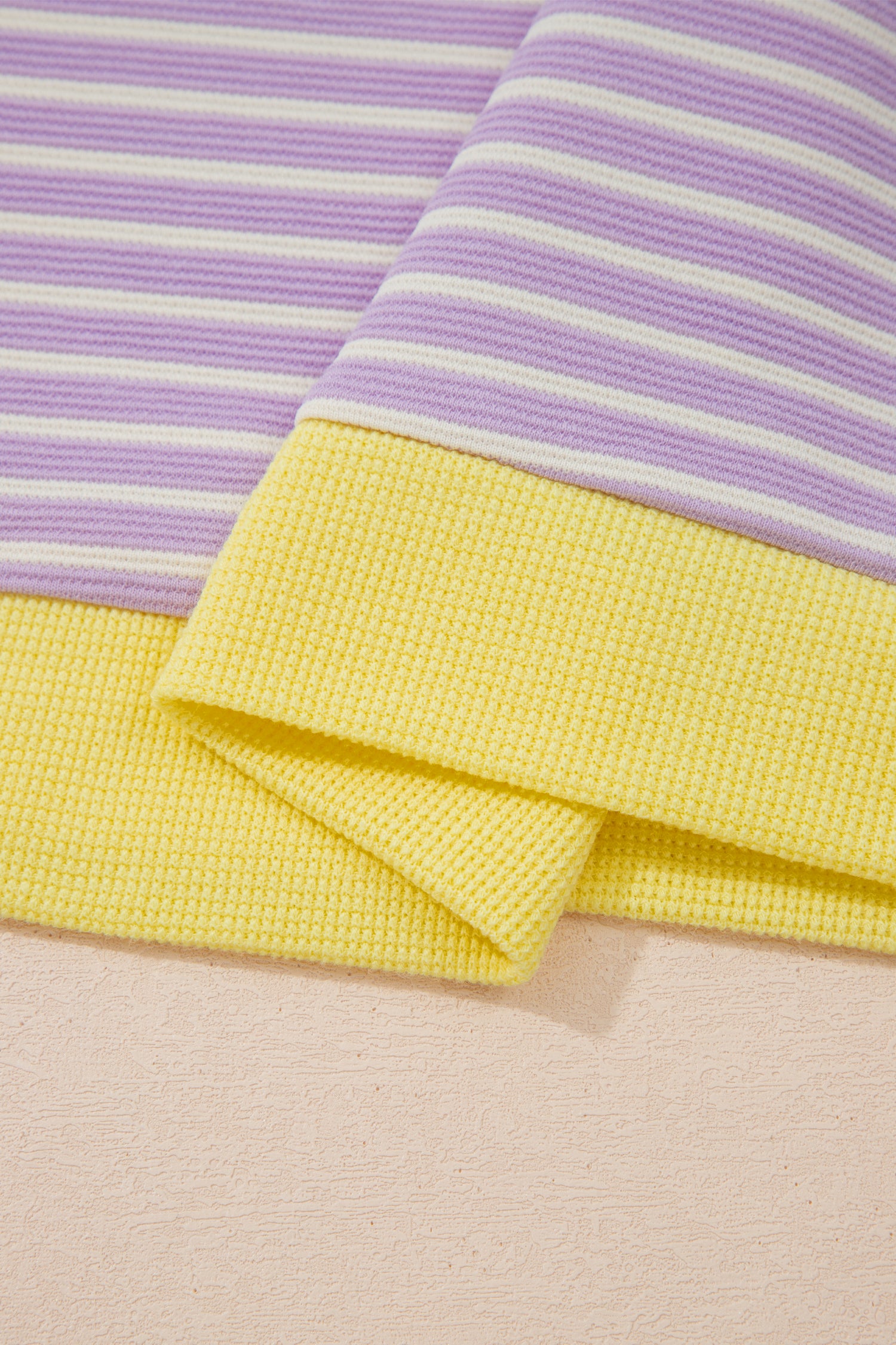 Stripe Purple and Yellow Shirt