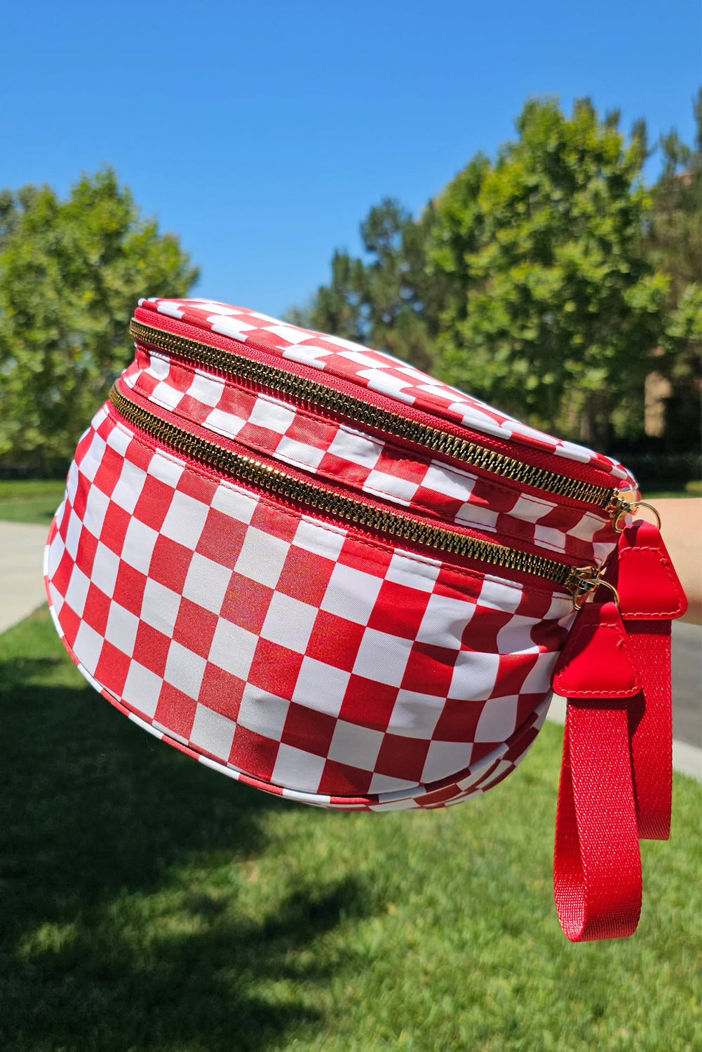 Wide Strap Large Crossbody Bag