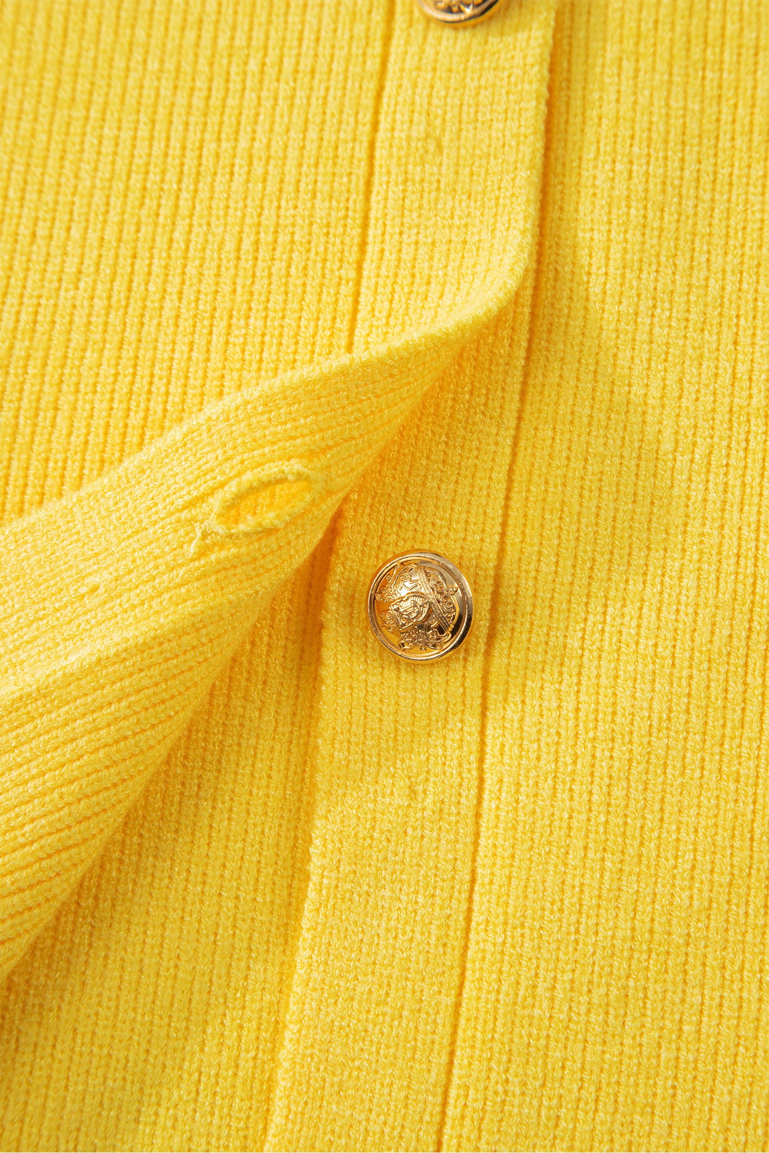 Sleeveless Knit Button Pocket Sweater