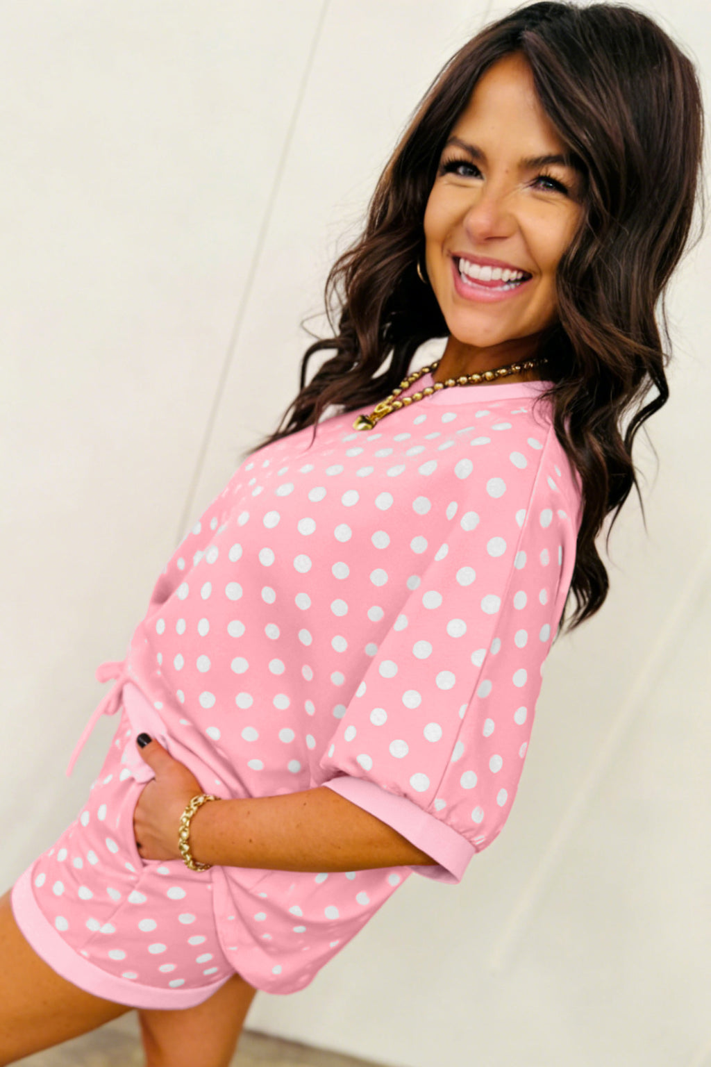 Polka Dot Short Set