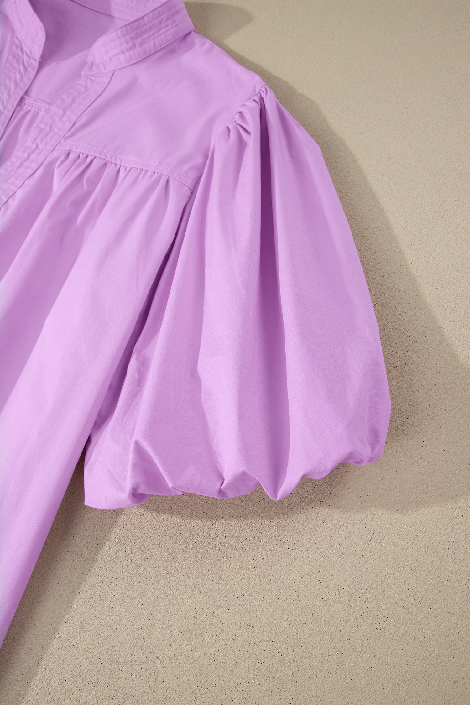 Puffy Half Sleeve Blouse