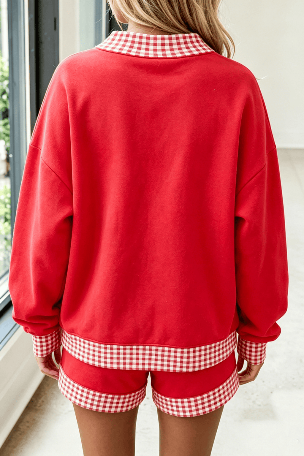Baggy Pullover Short Set