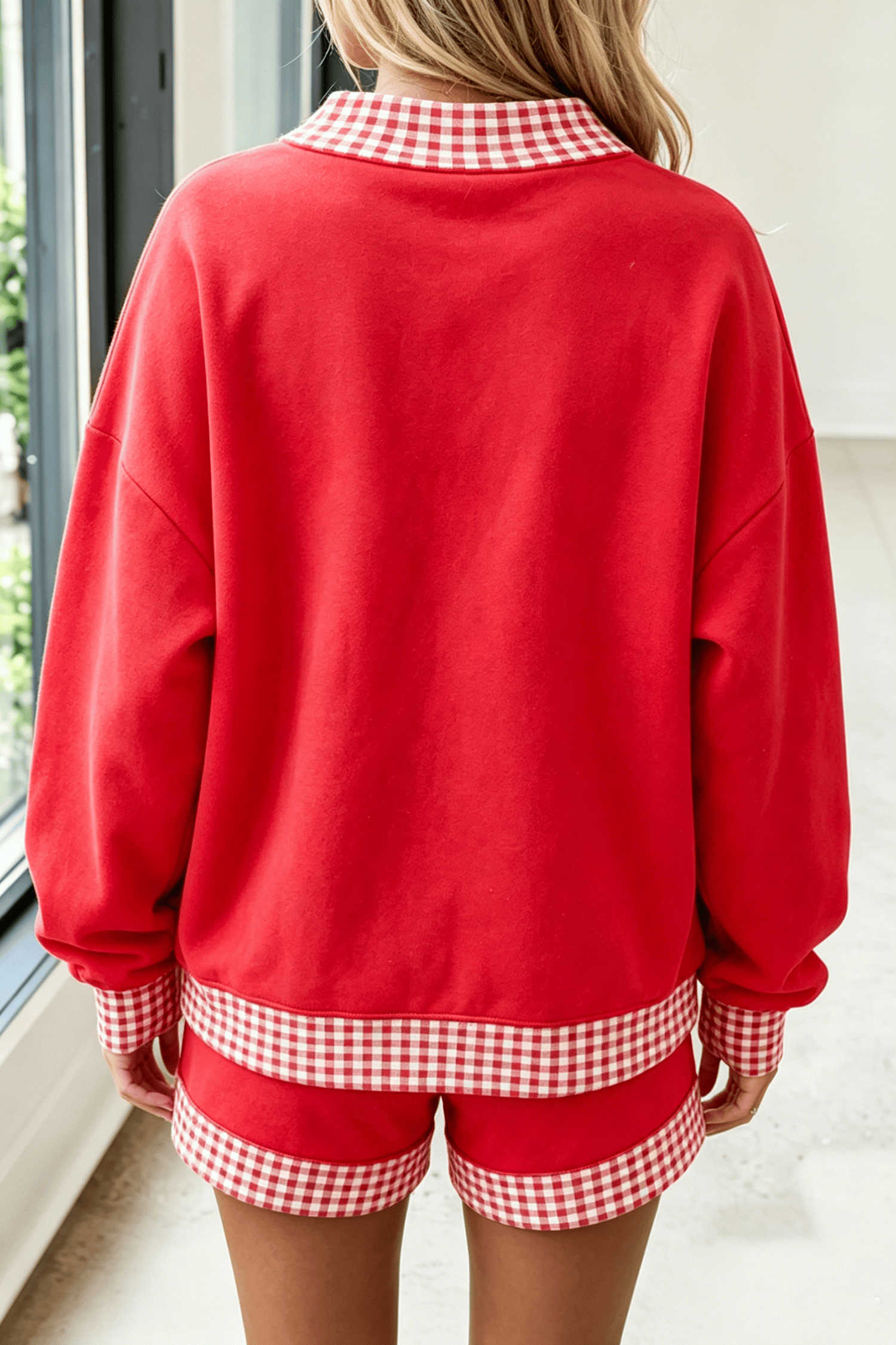 Baggy Pullover Short Set