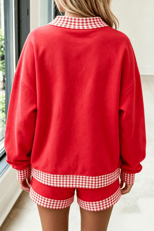 Baggy Pullover Short Set