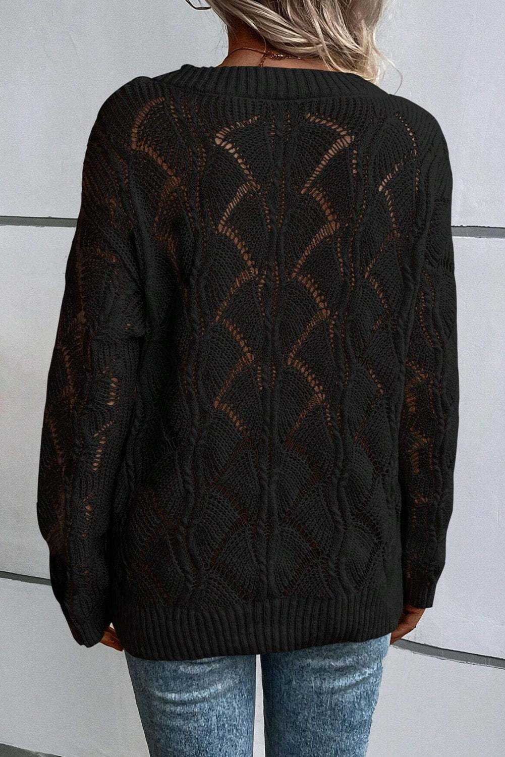 Drop Shoulder Sweater
