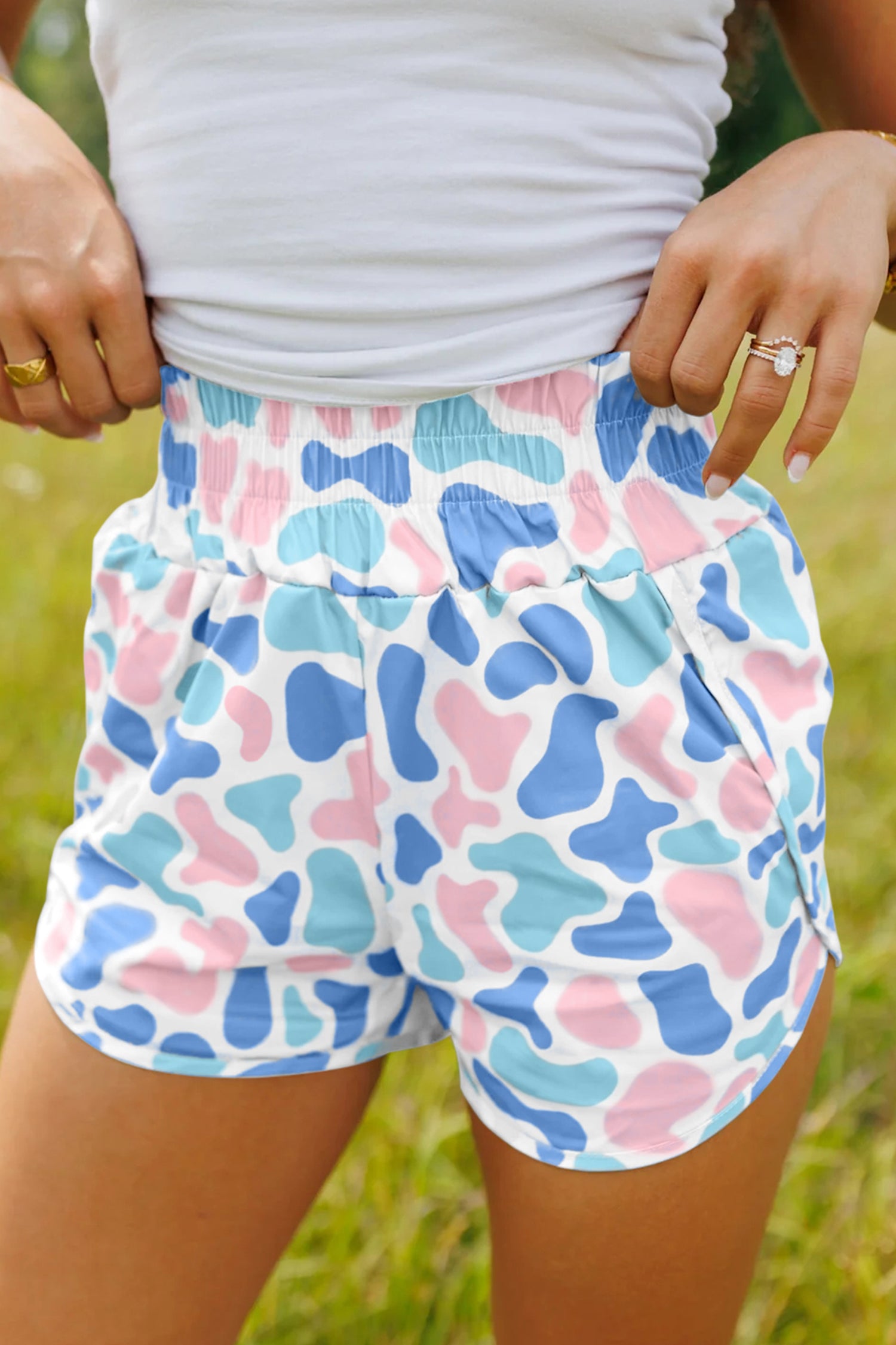 Camouflage Athleisure Shorts