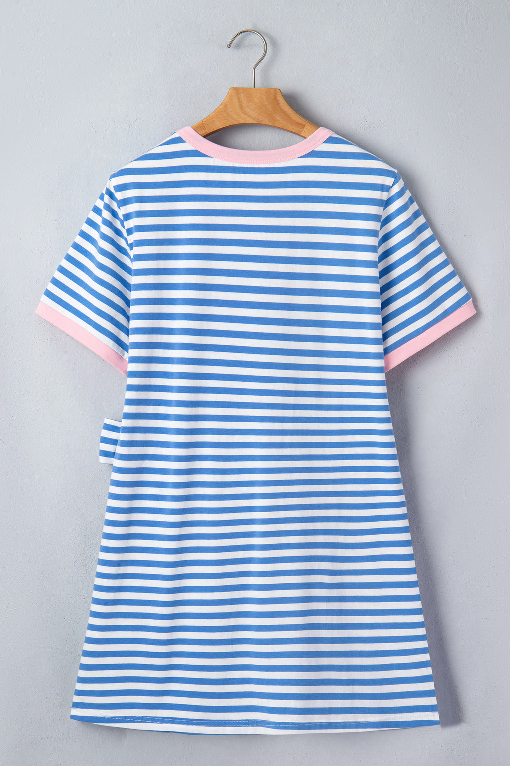 Striped T Shirt Mini Dress