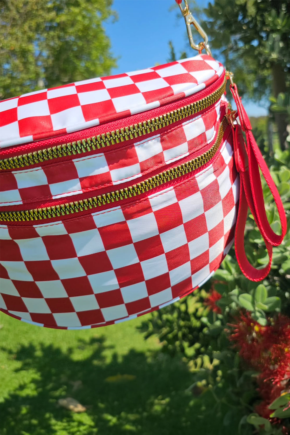 Wide Strap Large Crossbody Bag