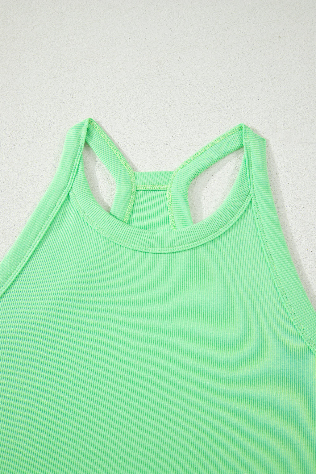 Tank Top Elastic Waist Mini Skort 2pcs Outfit