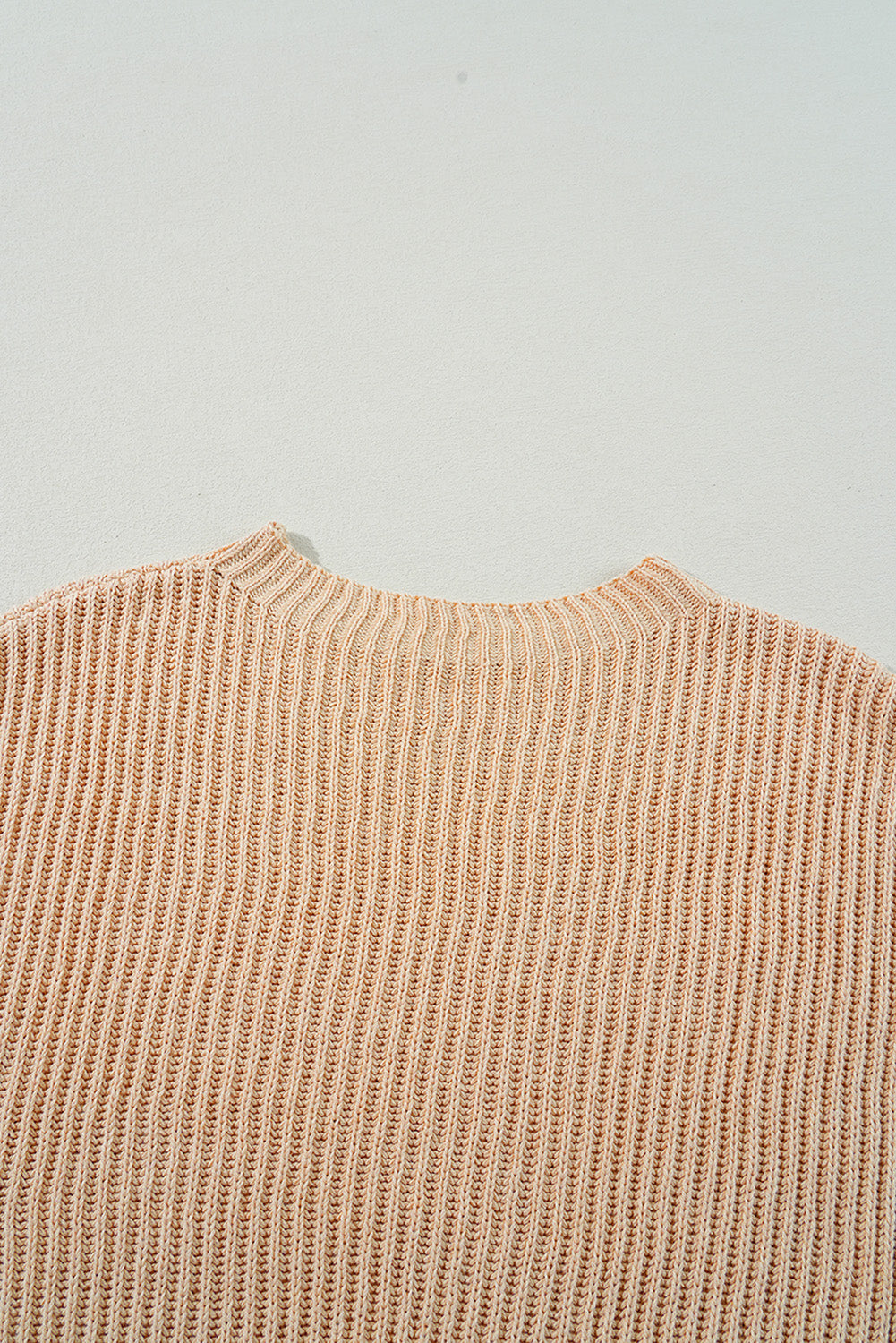 Side Slits Oversized Sweater