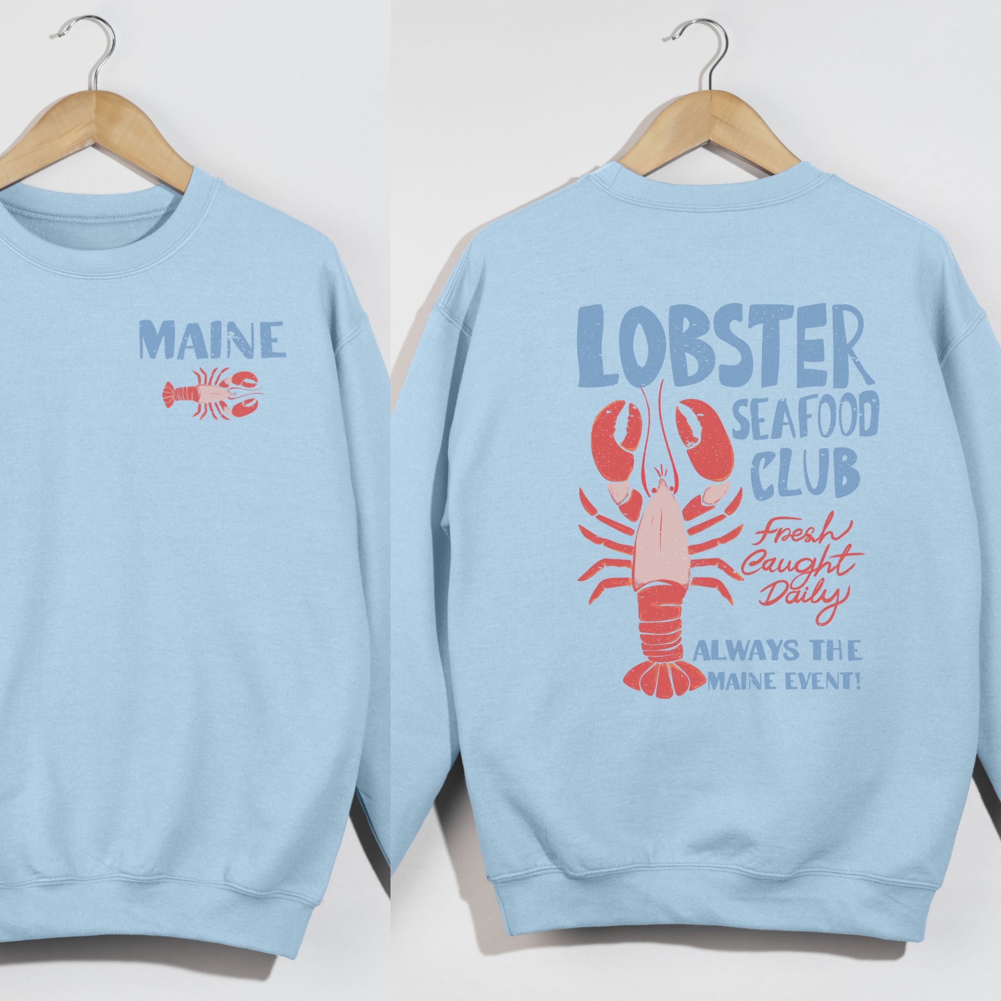 Seafood Club Crewneck Sweatshirt