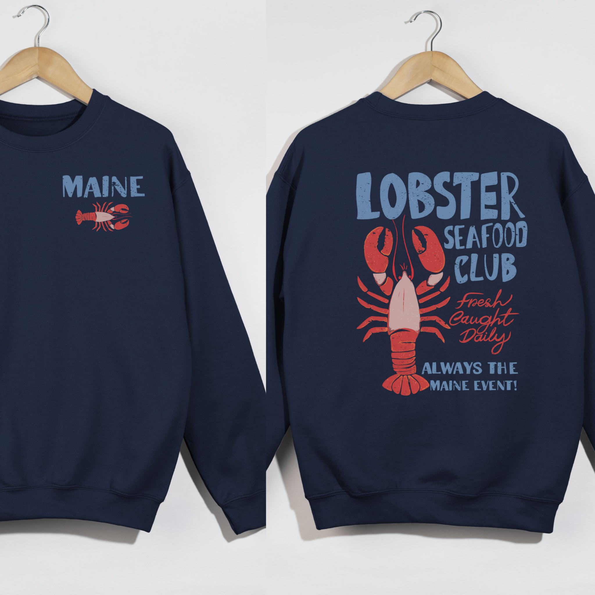 Seafood Club Crewneck Sweatshirt