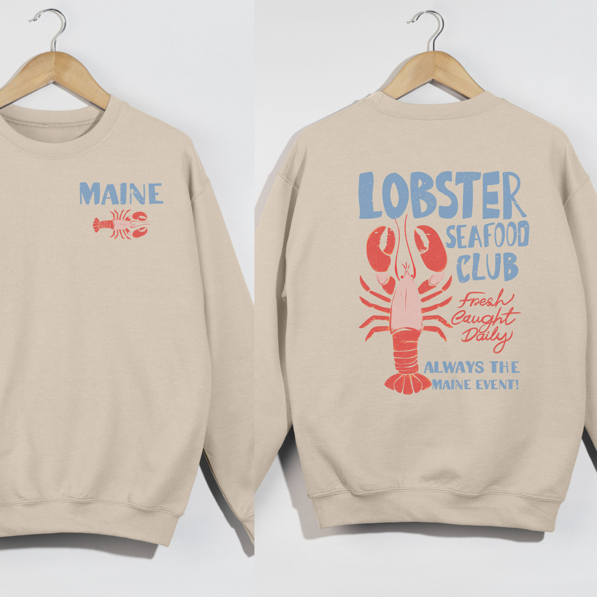 Seafood Club Crewneck Sweatshirt
