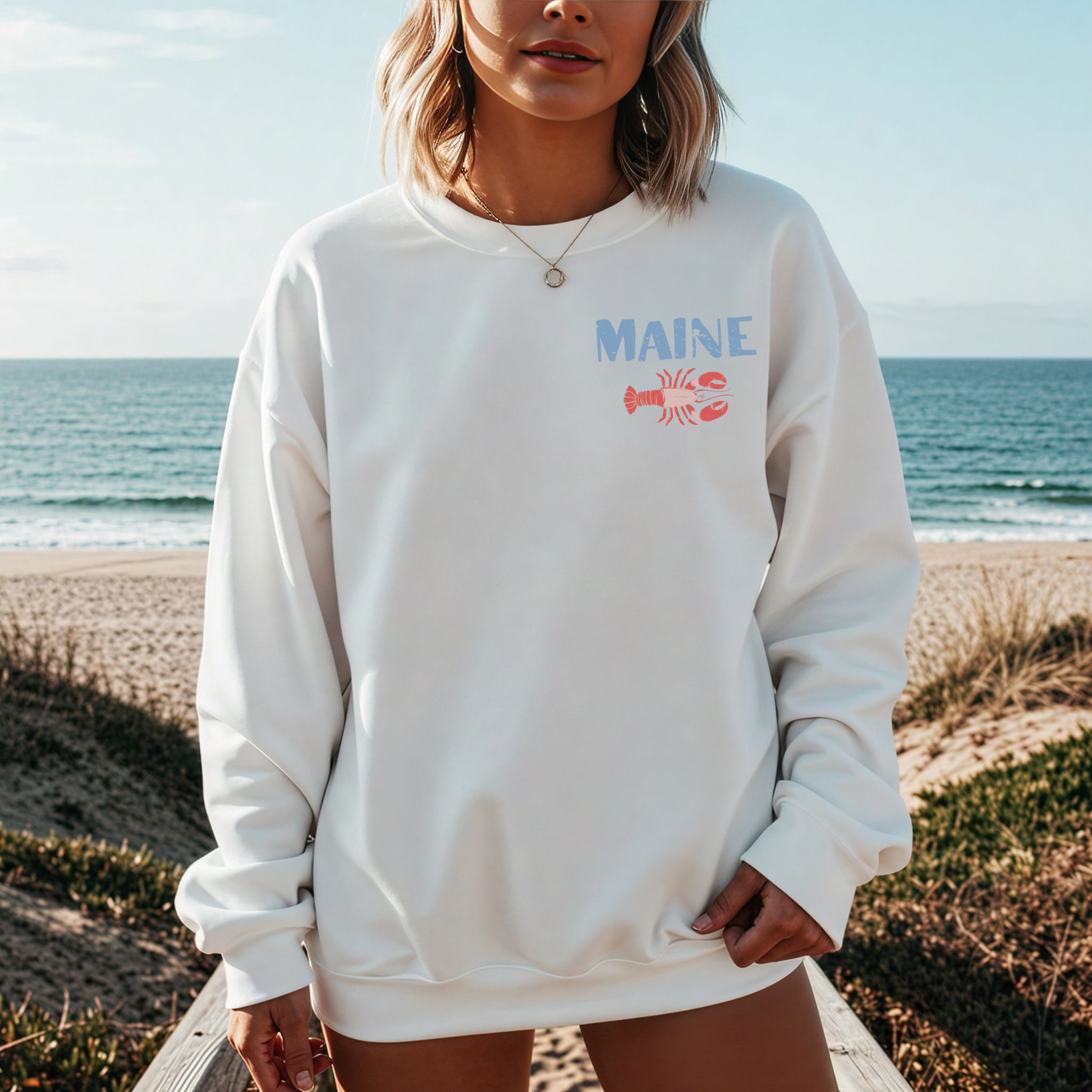 Seafood Club Crewneck Sweatshirt