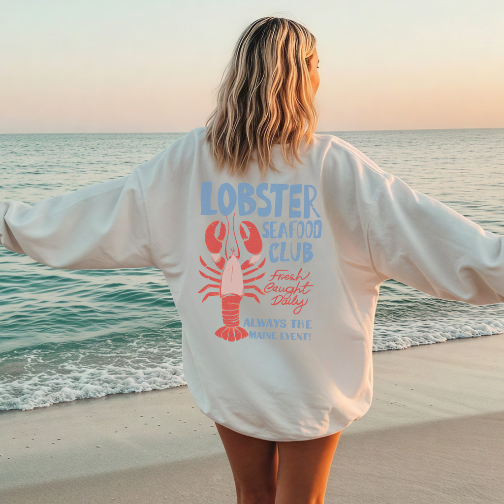 Seafood Club Crewneck Sweatshirt